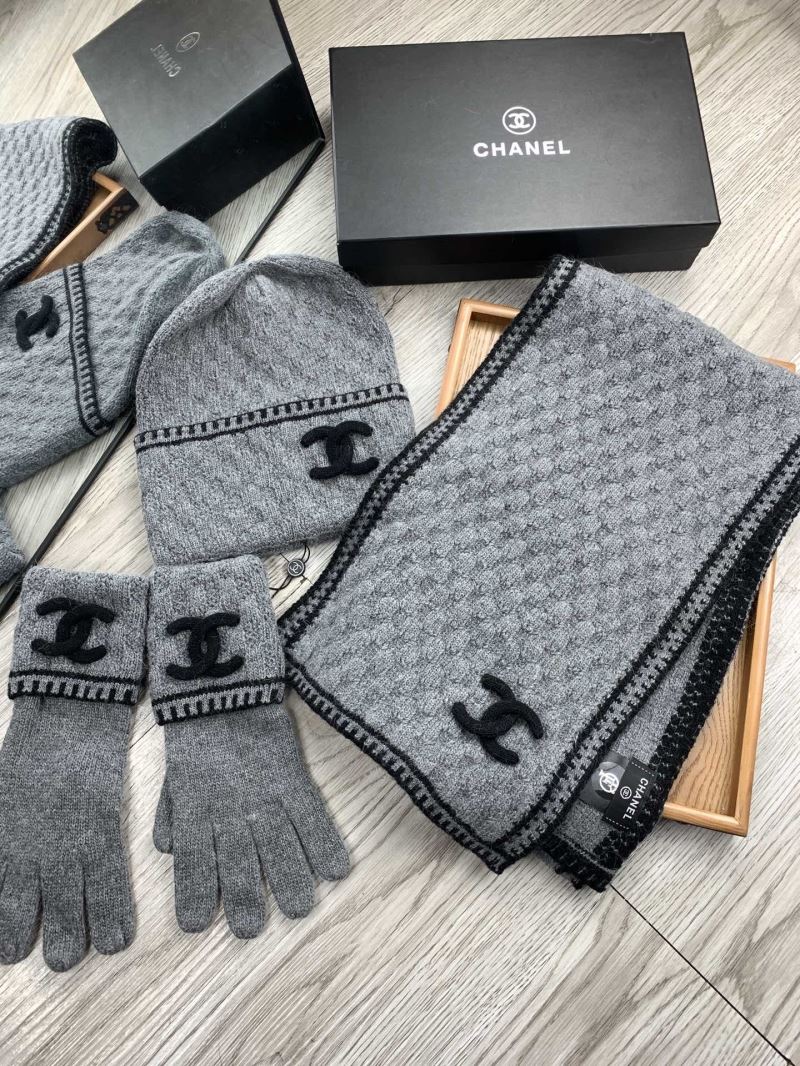 Chanel Caps Scarfs